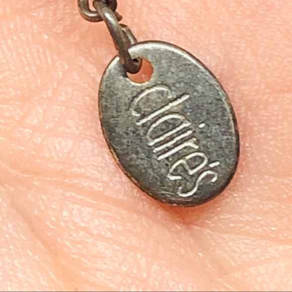 Claire’s Silver Rhinestone Necklace - Picture 5 of 5